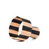 Black Striped Raffia Lamp –  Moroccan Natural TABLE LAMPSHADES